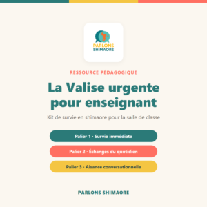 Valise urgente pour enseignant