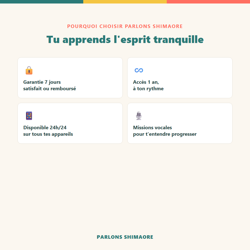 Shimaore niveau 1 – Image 3